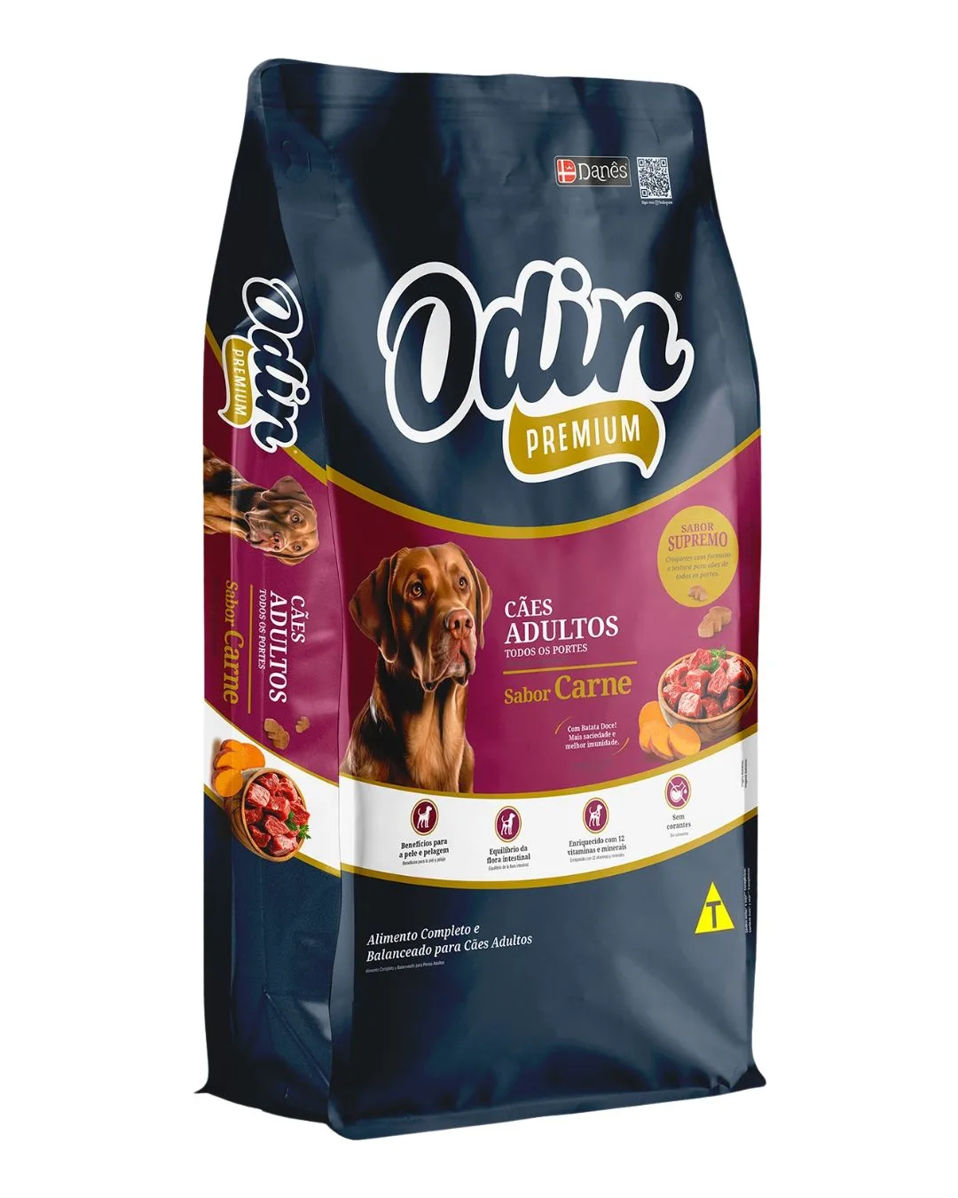 Odin Premium – Cães Adultos Todos os Portes Sabor Carne
